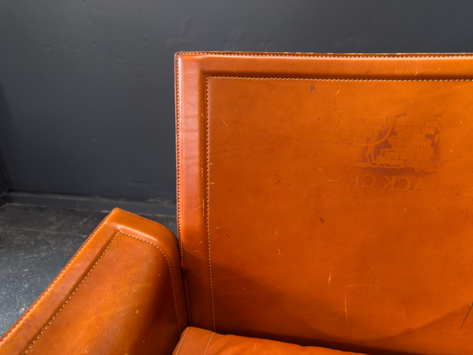Matteo Grassi 'Korium' Leather Chair