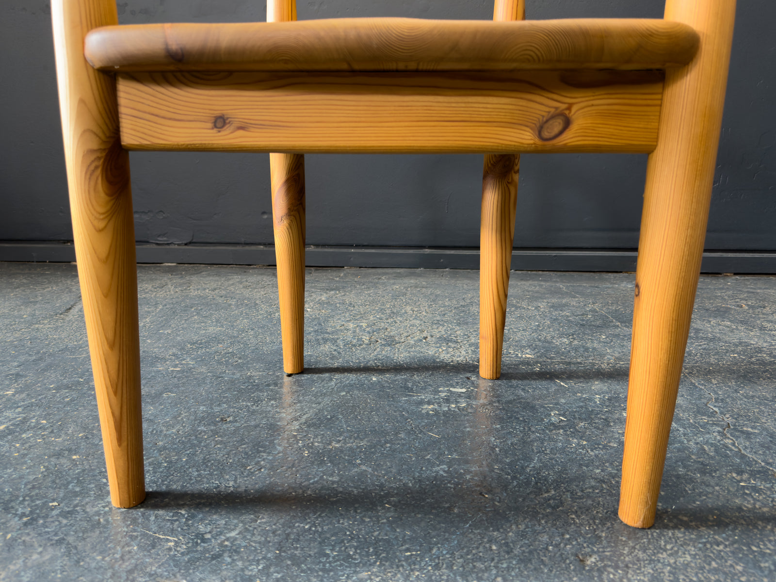 Set of 4 Rainer Daumiller Solid Pine Dining Chairs