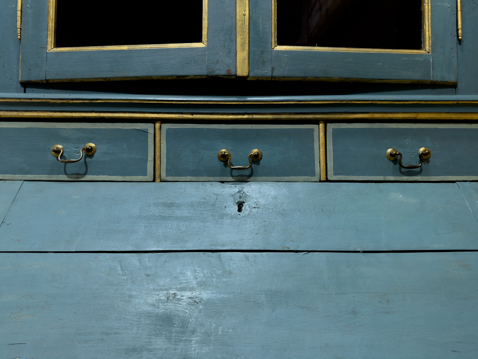 19th Century Painted Secrataire Bureau