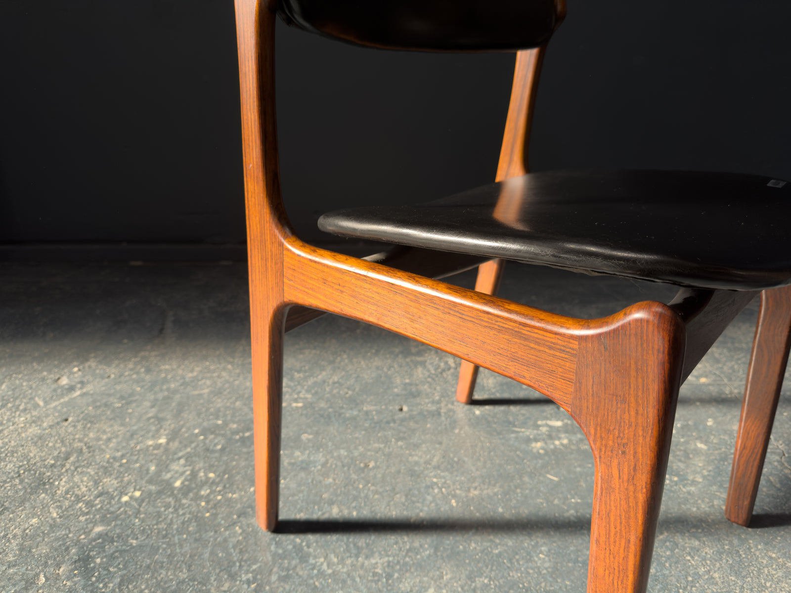 Set of 6 Erik Buch Model 49 Rosewood Dining chairs