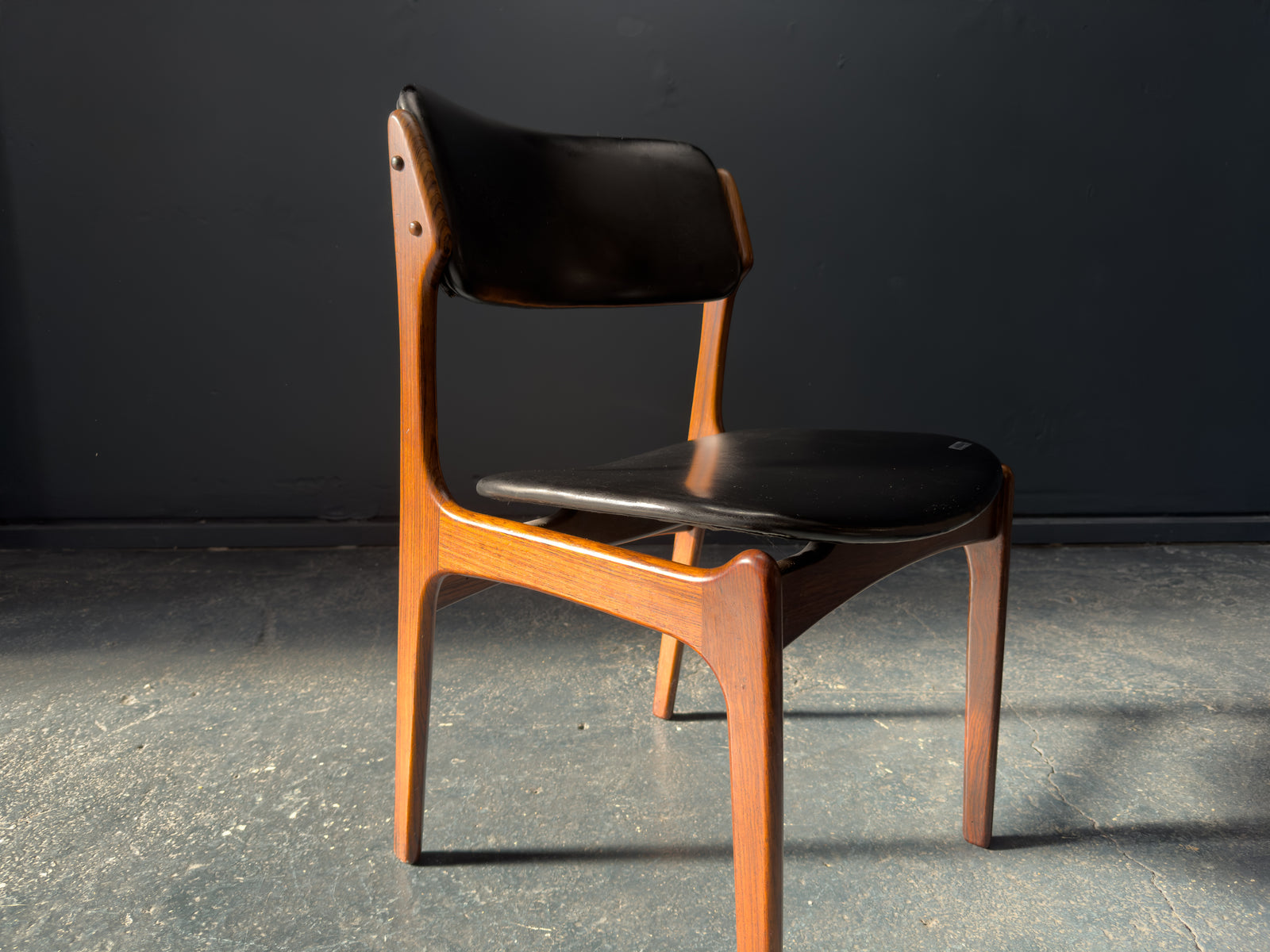 Set of 6 Erik Buch Model 49 Rosewood Dining chairs