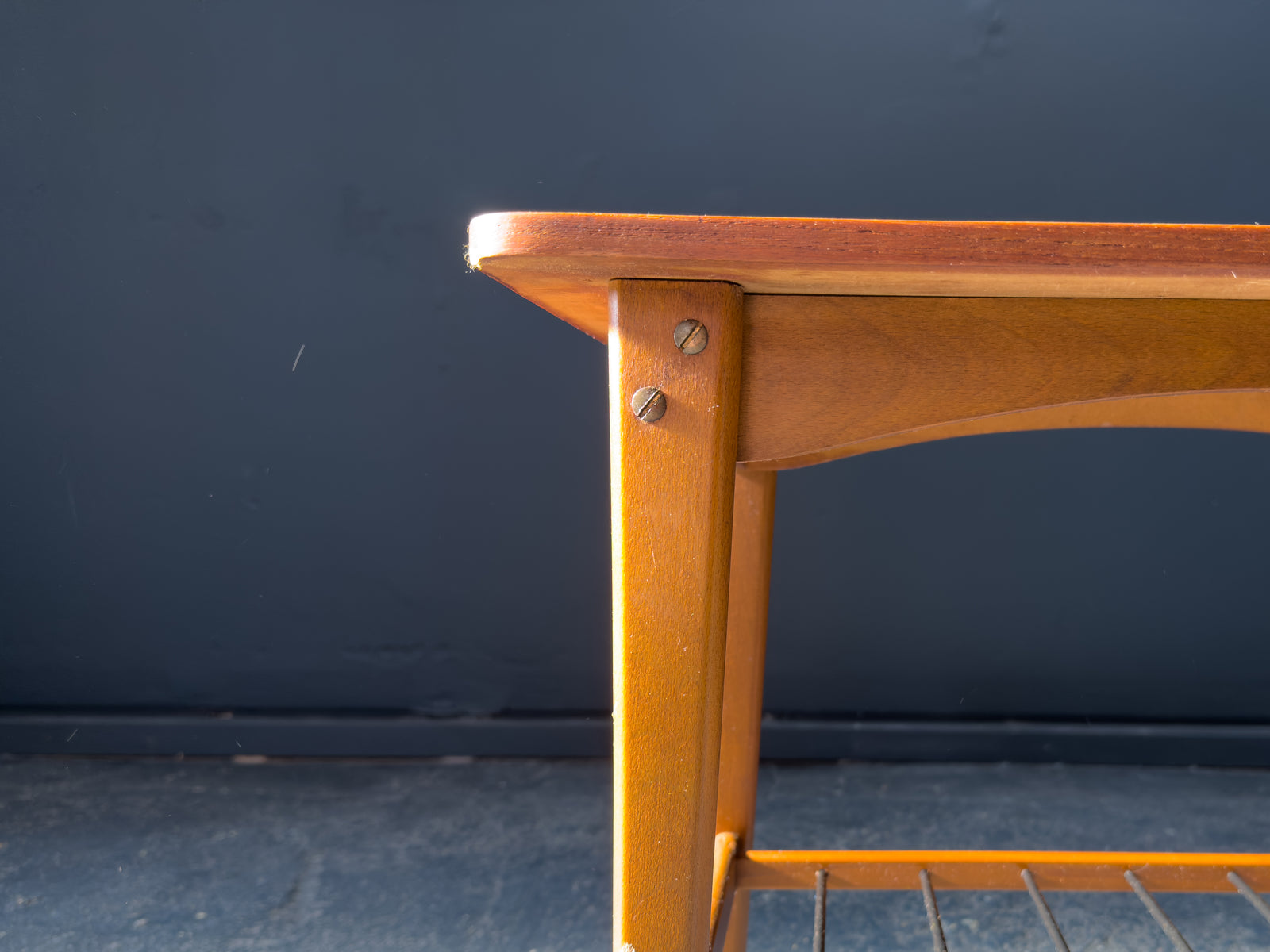 Teak Trolley