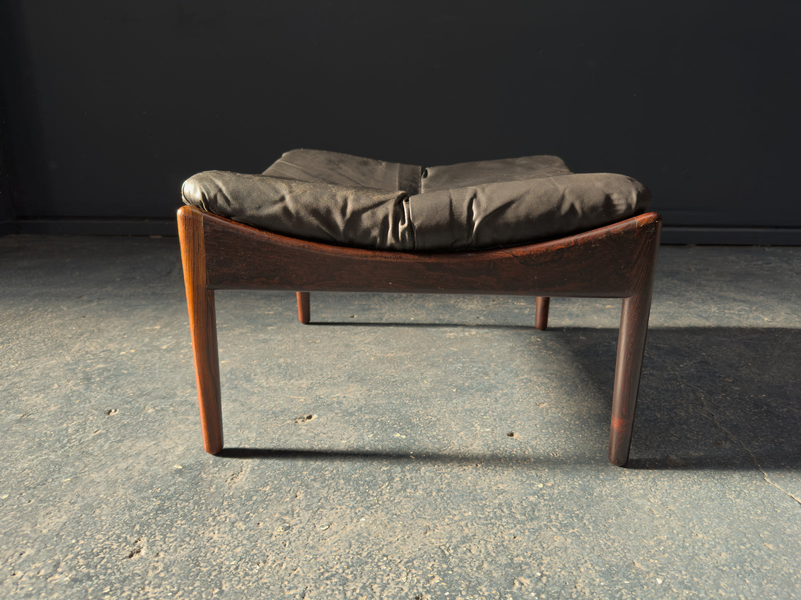 Kristian Vedel 'Modus' Rosewood Ottoman Stool