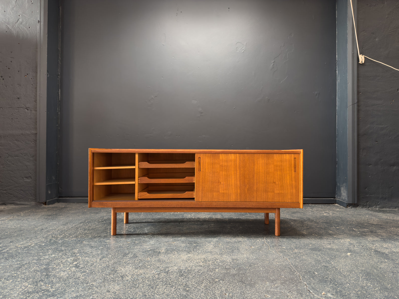 Teak Sideboard by J. Clausen for Brande Mobelfabrik
