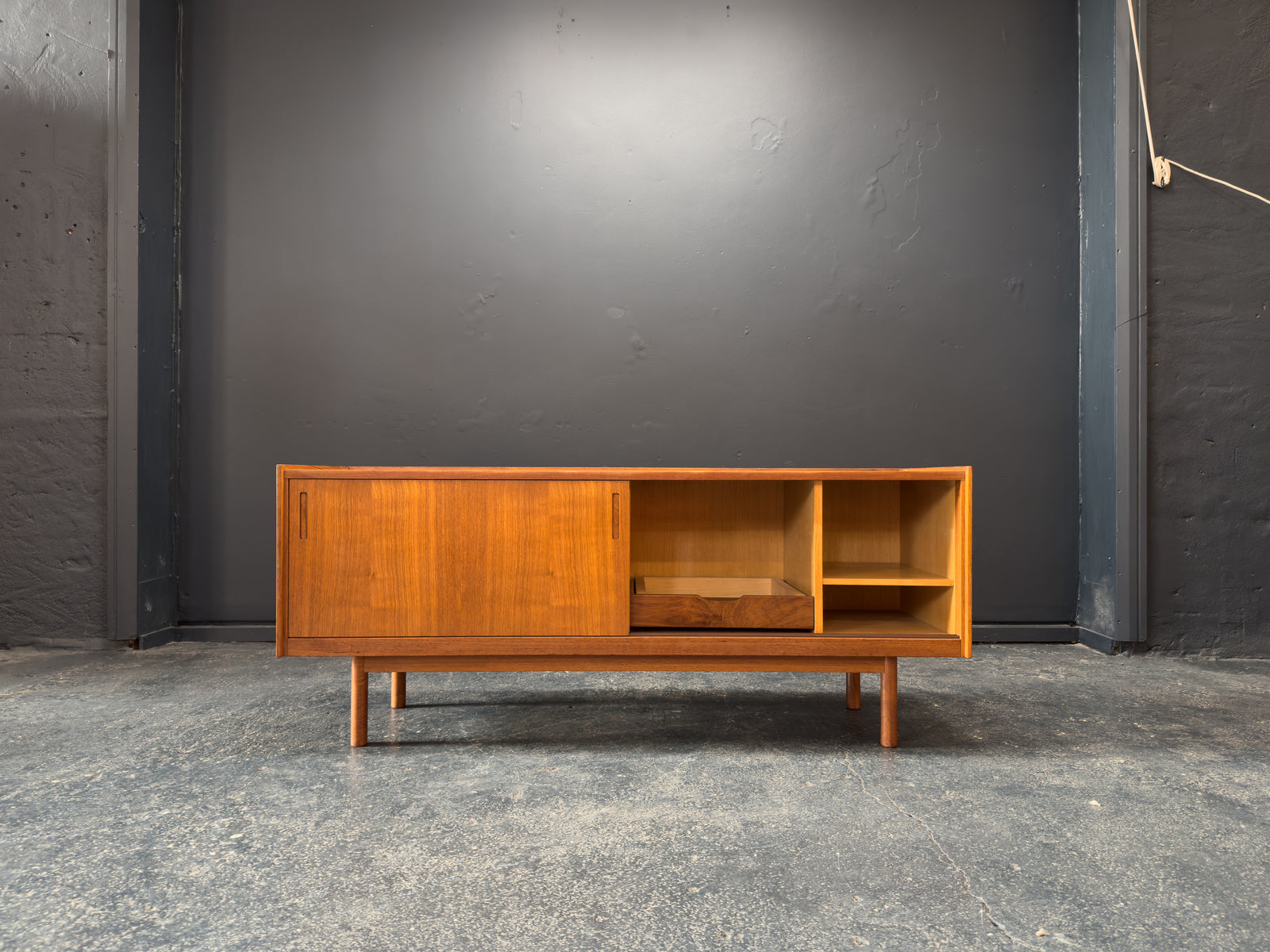 Teak Sideboard by J. Clausen for Brande Mobelfabrik
