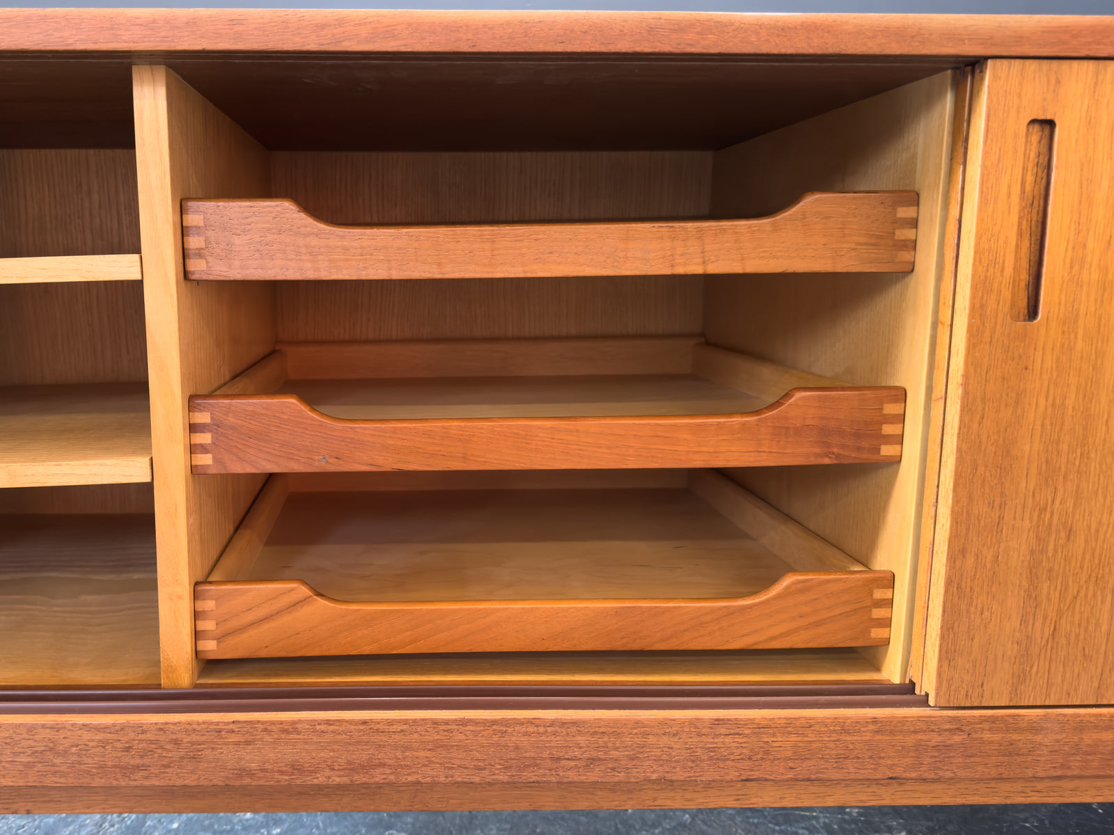 Teak Sideboard by J. Clausen for Brande Mobelfabrik