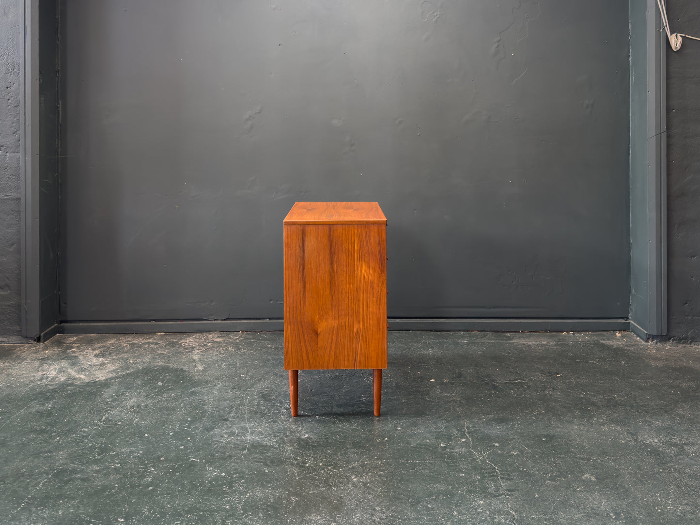 Teak Chest of Drawers with Four Drawers