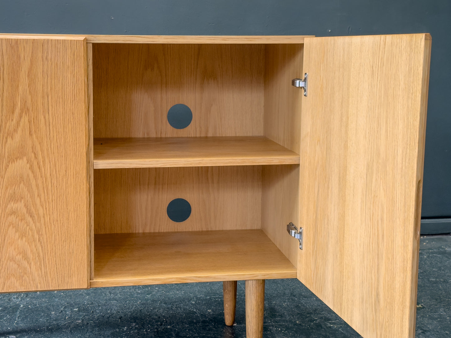 Oak Two-Door Sideboard