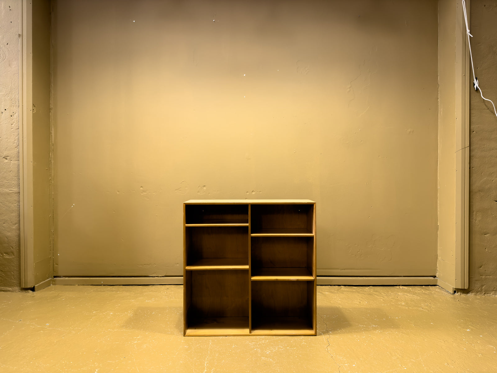 Blond Wood Modular Shelving Units