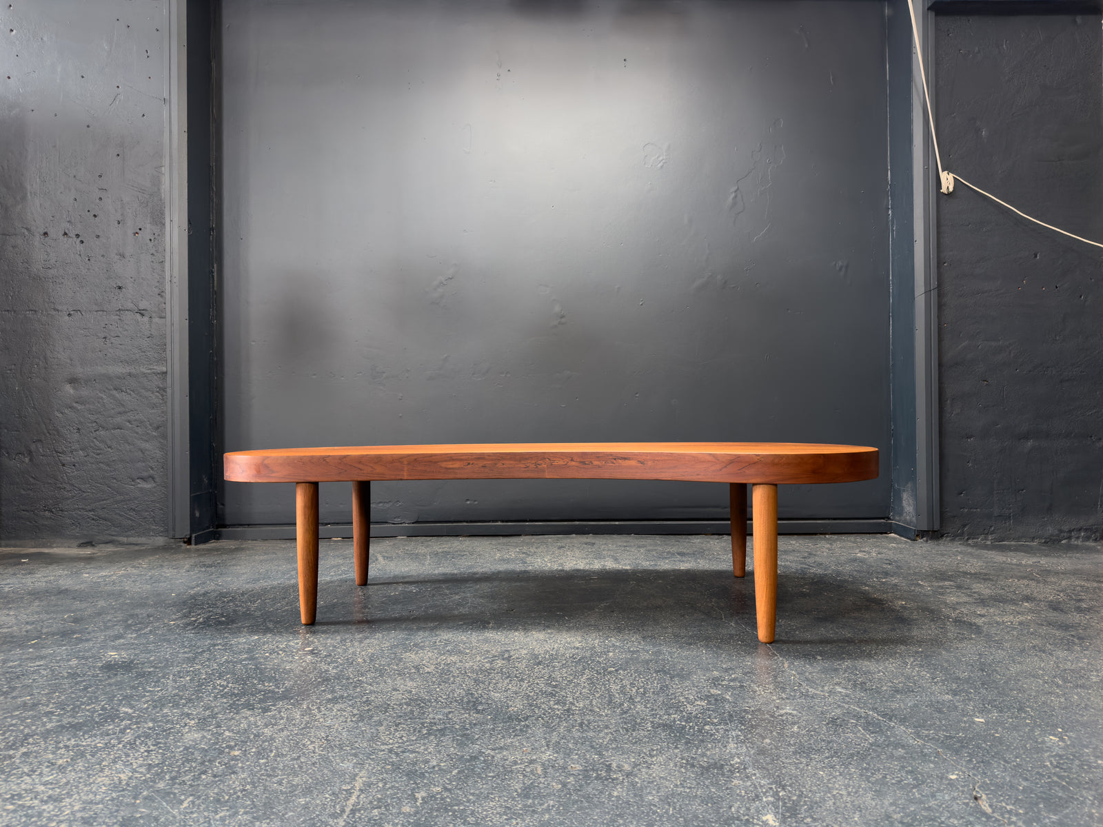 Large Curved Coffee Table