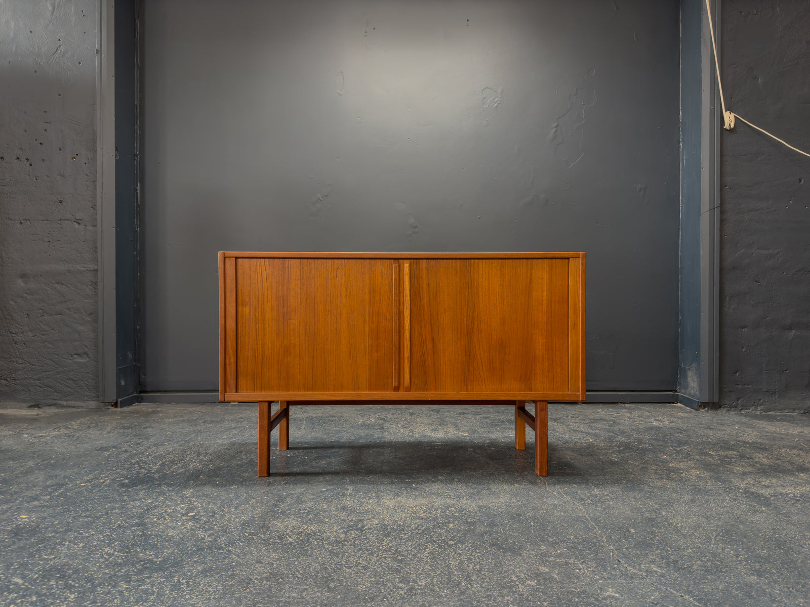 Nils Jonsson Teak Tambour Sideboard