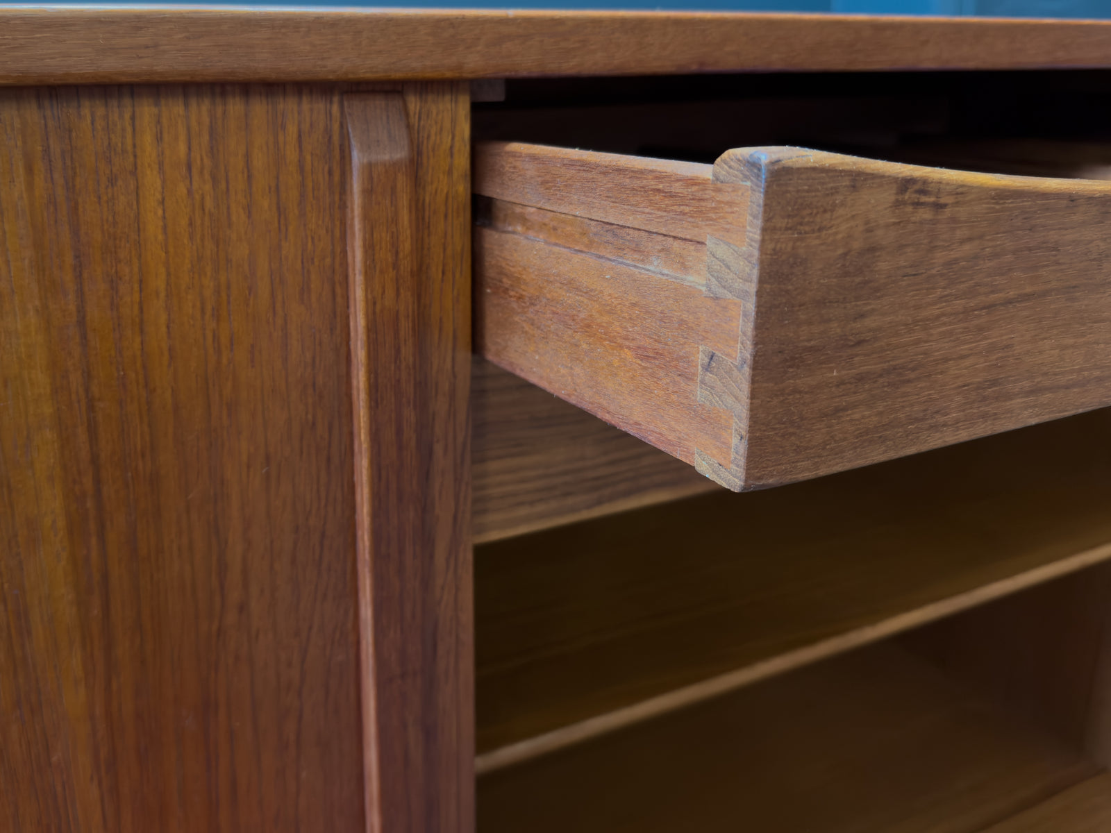 Nils Jonsson Teak Tambour Sideboard