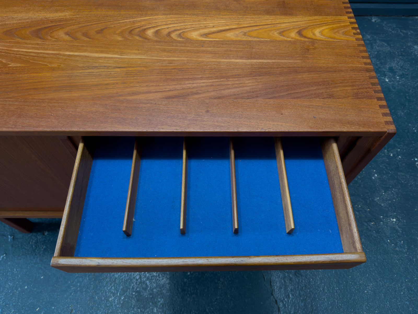 Nils Jonsson Teak Tambour Sideboard