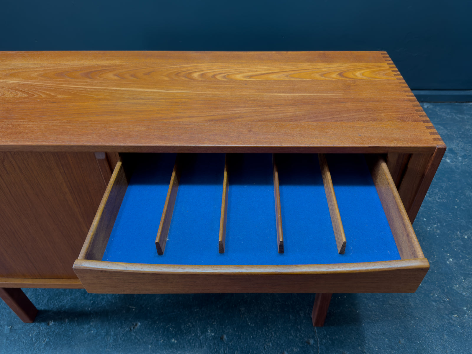 Nils Jonsson Teak Tambour Sideboard