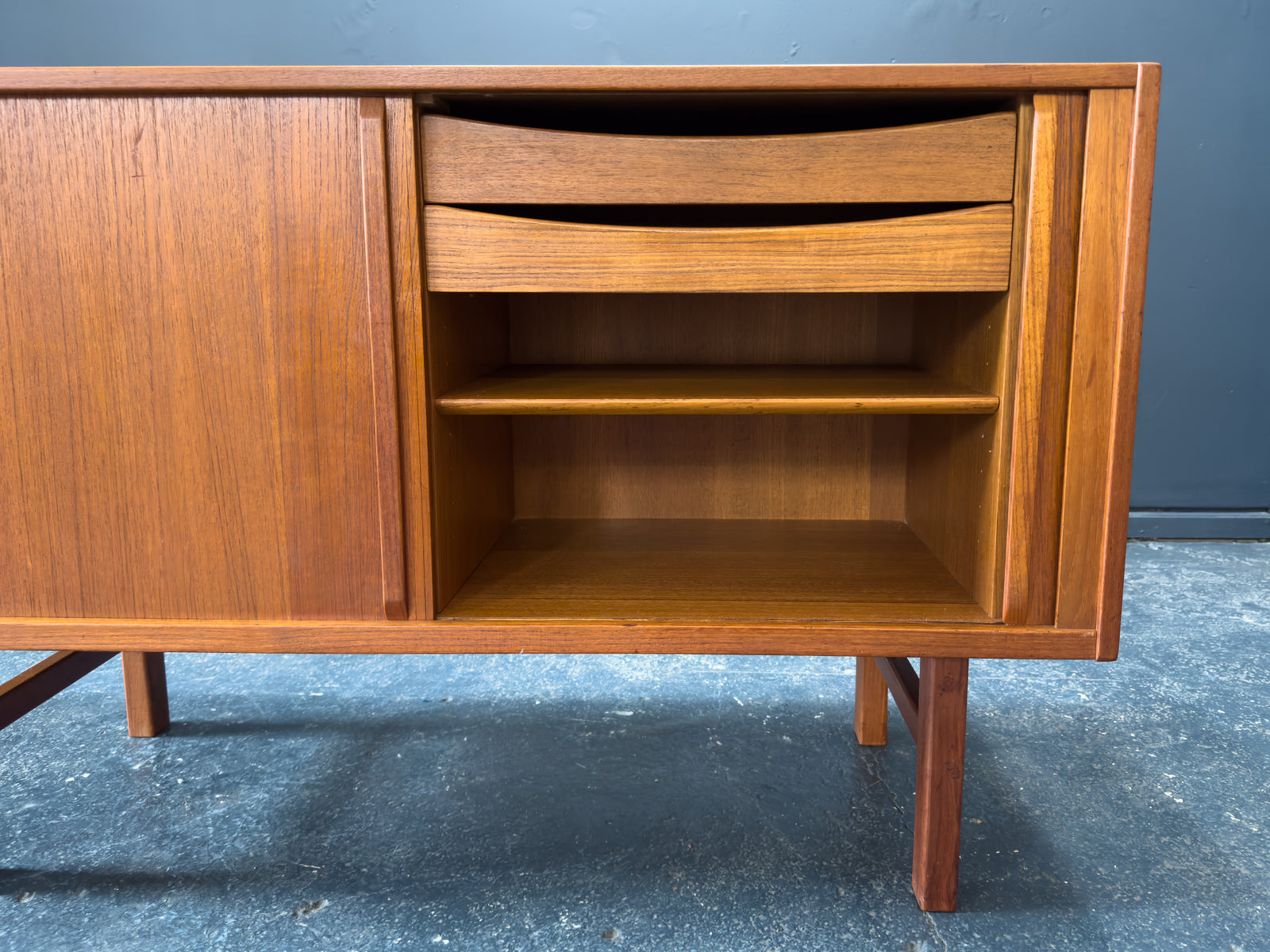 Nils Jonsson Teak Tambour Sideboard