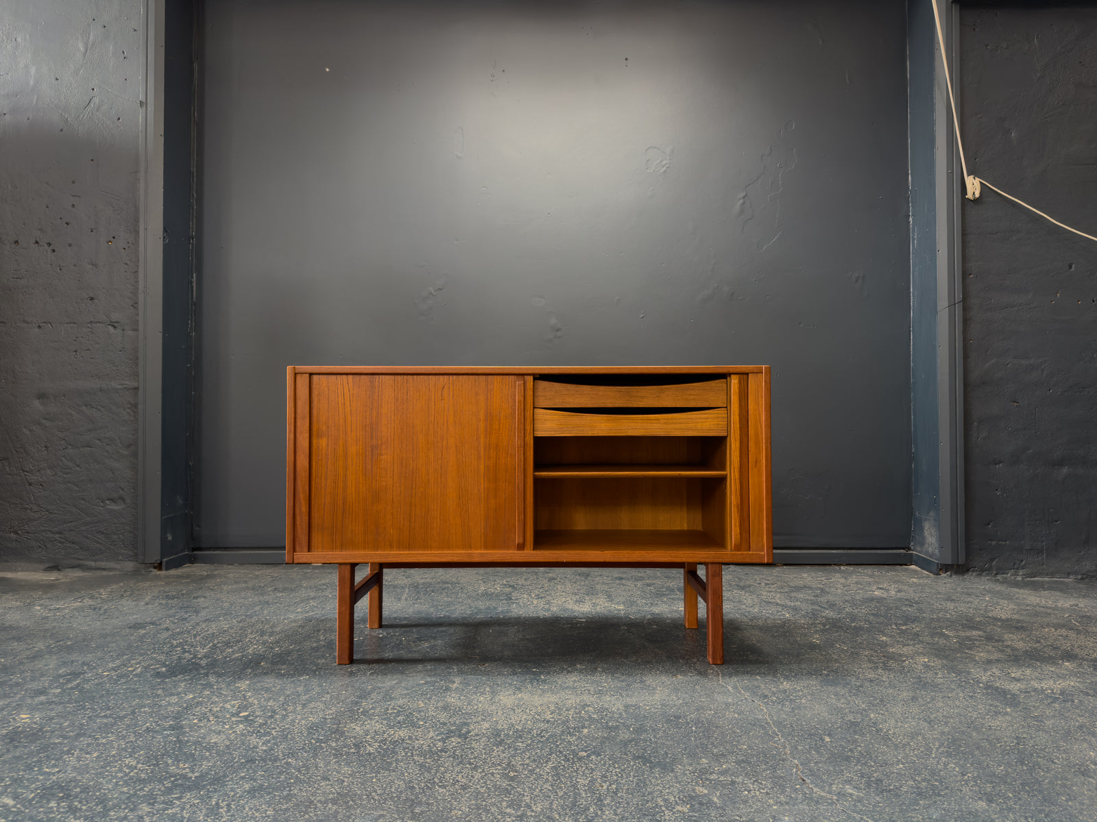 Nils Jonsson Teak Tambour Sideboard