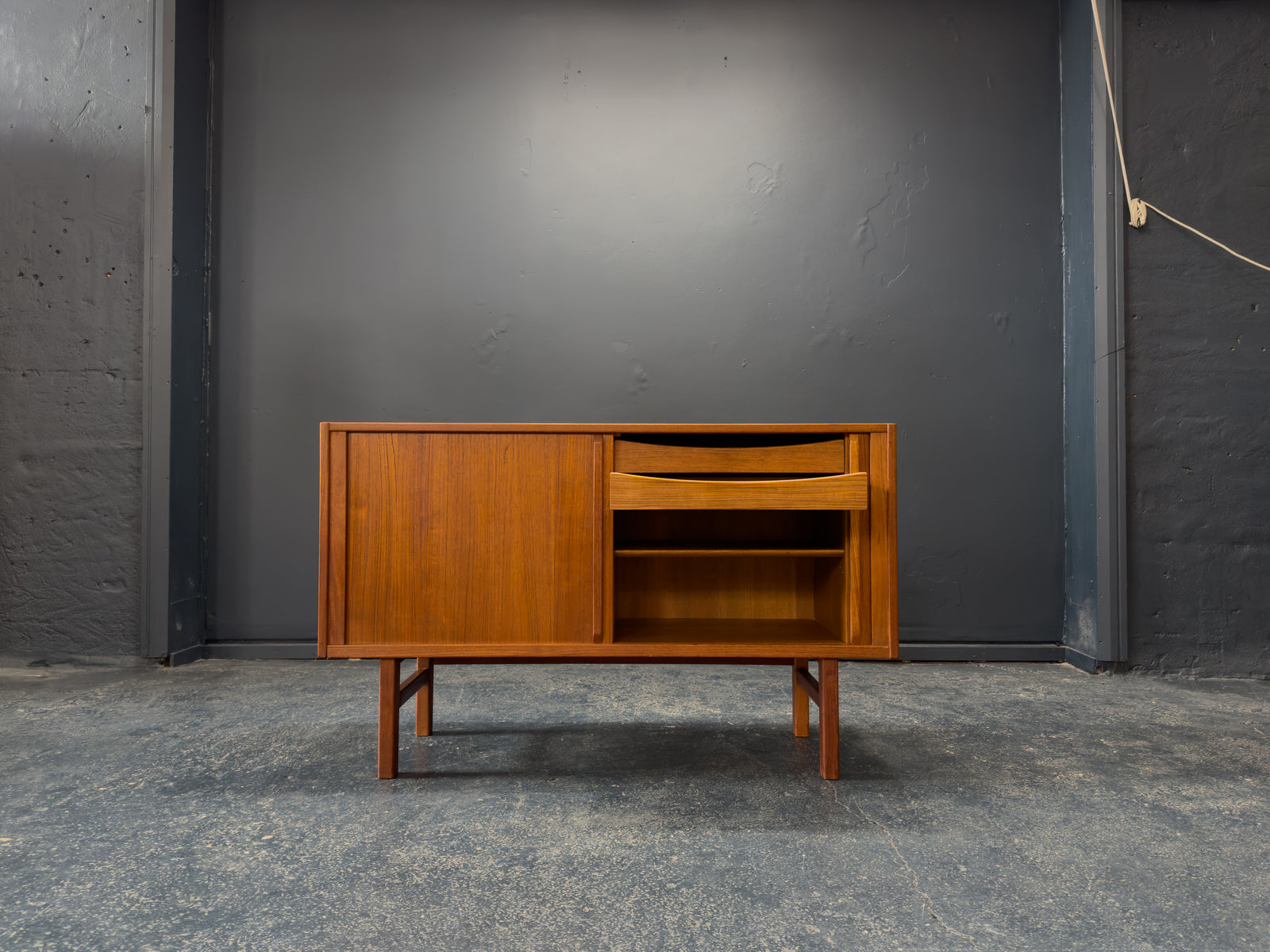 Nils Jonsson Teak Tambour Sideboard