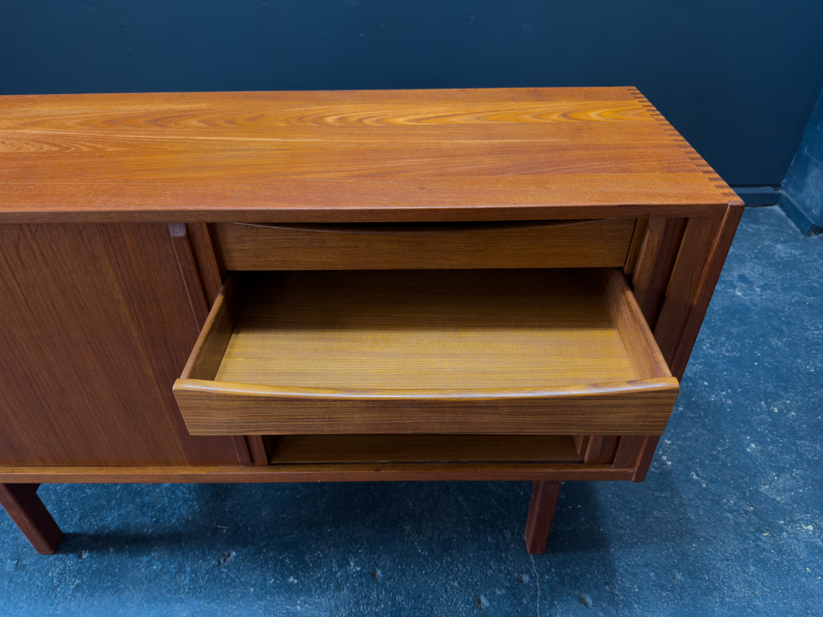 Nils Jonsson Teak Tambour Sideboard