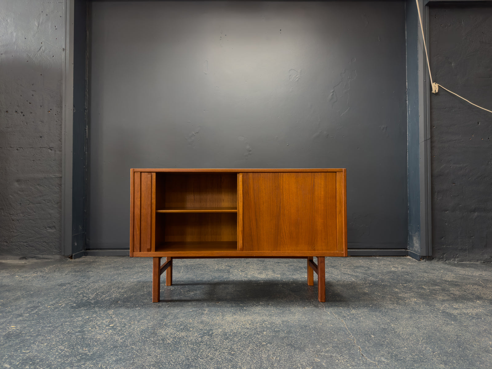 Nils Jonsson Teak Tambour Sideboard