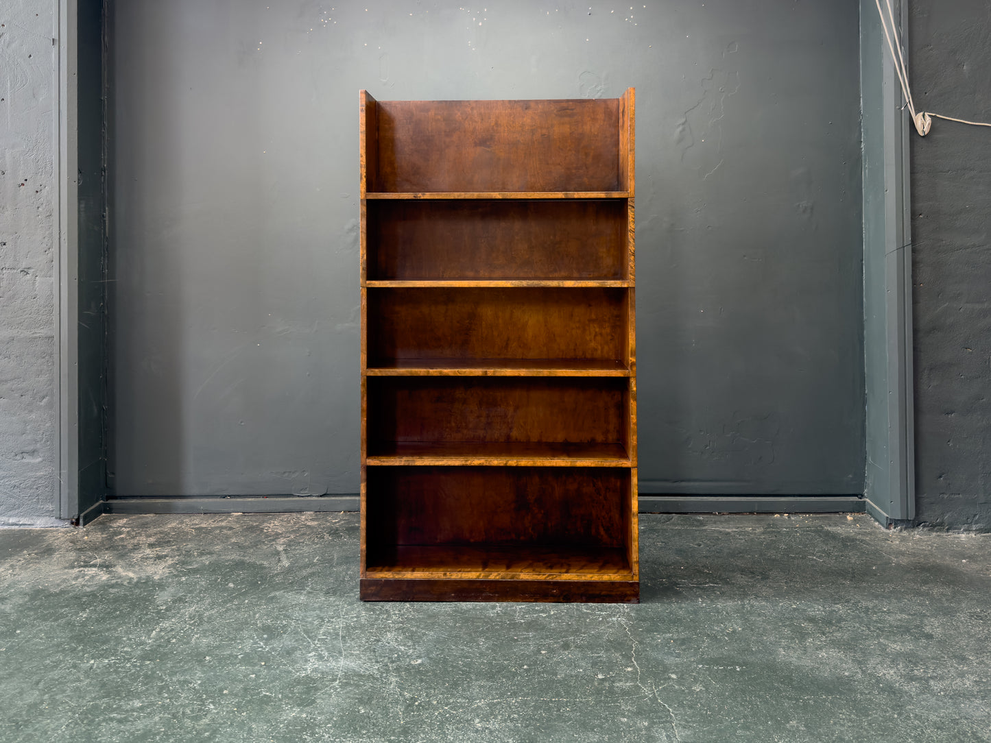 Walnut Modular Shelving
