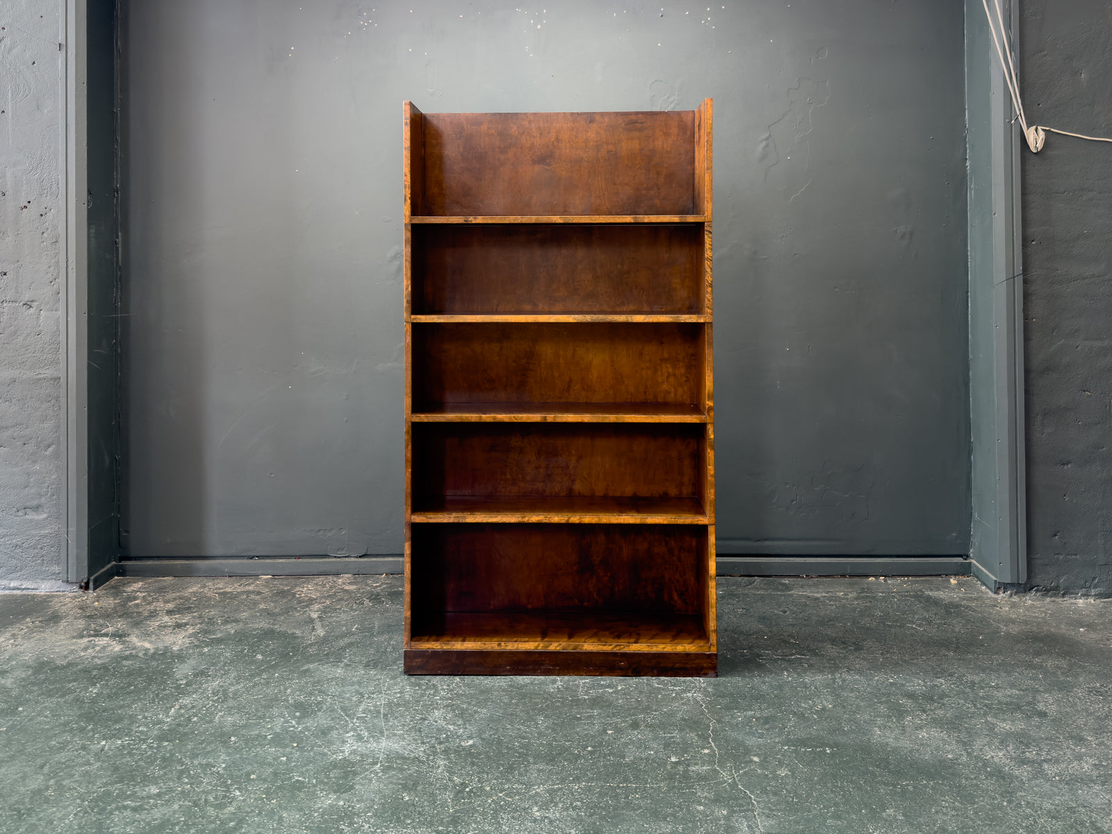 Walnut Modular Shelving