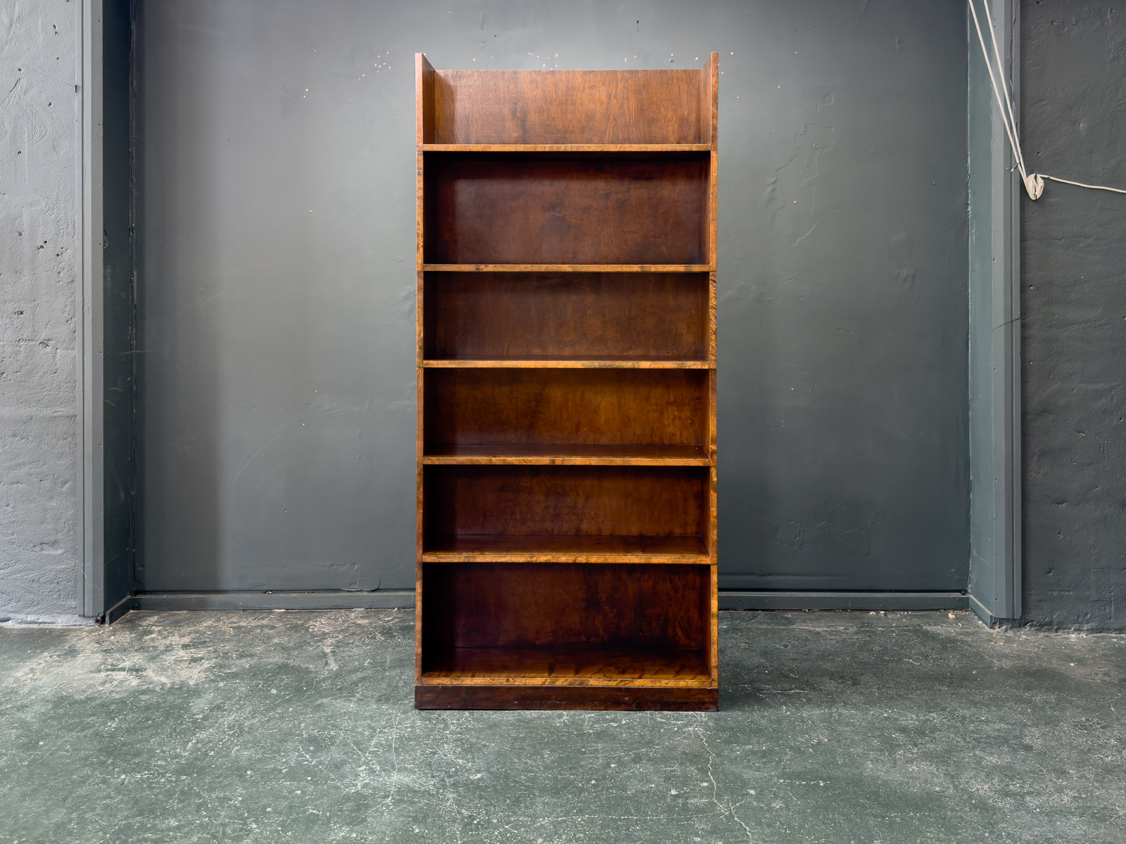 Walnut Modular Shelving