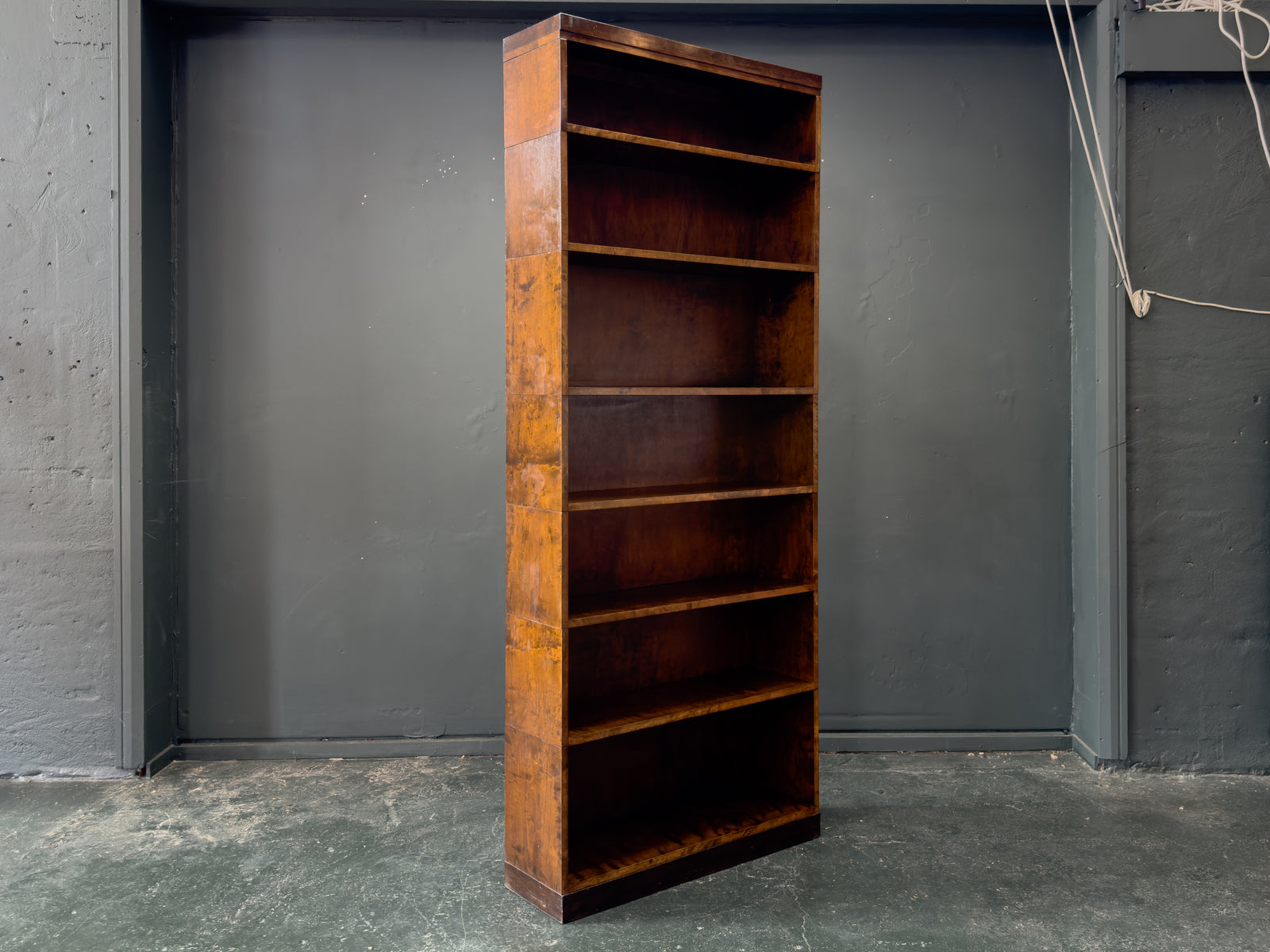 Walnut Modular Shelving