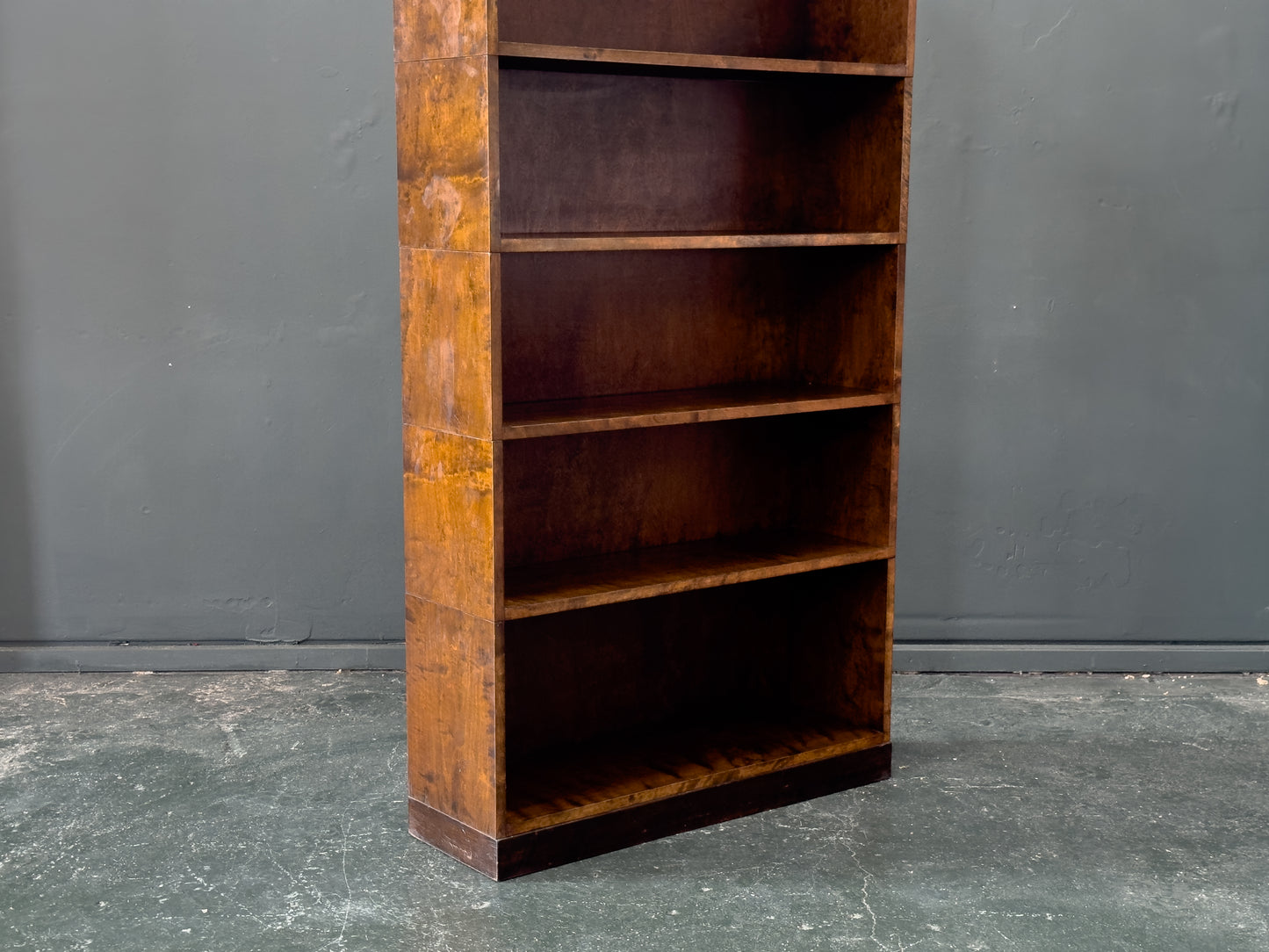 Walnut Modular Shelving