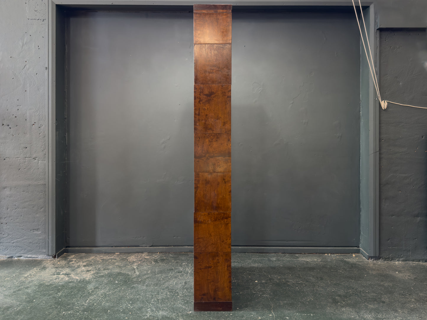 Walnut Modular Shelving