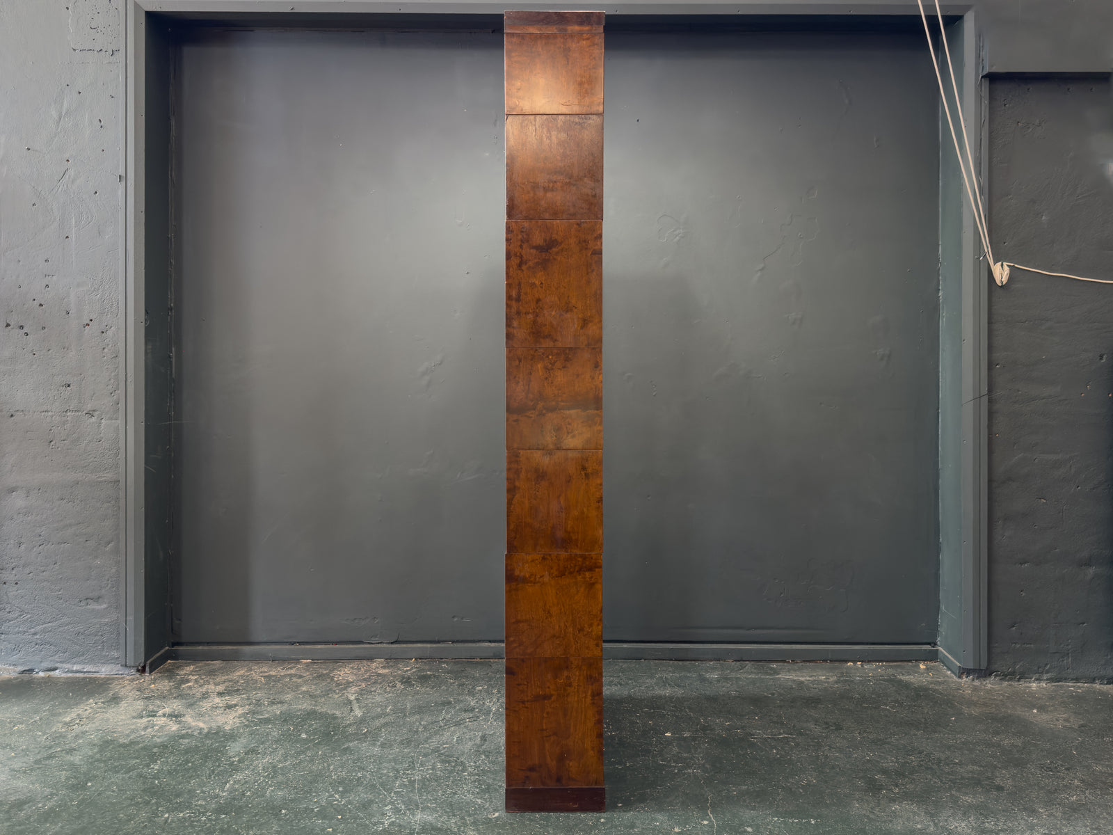 Walnut Modular Shelving