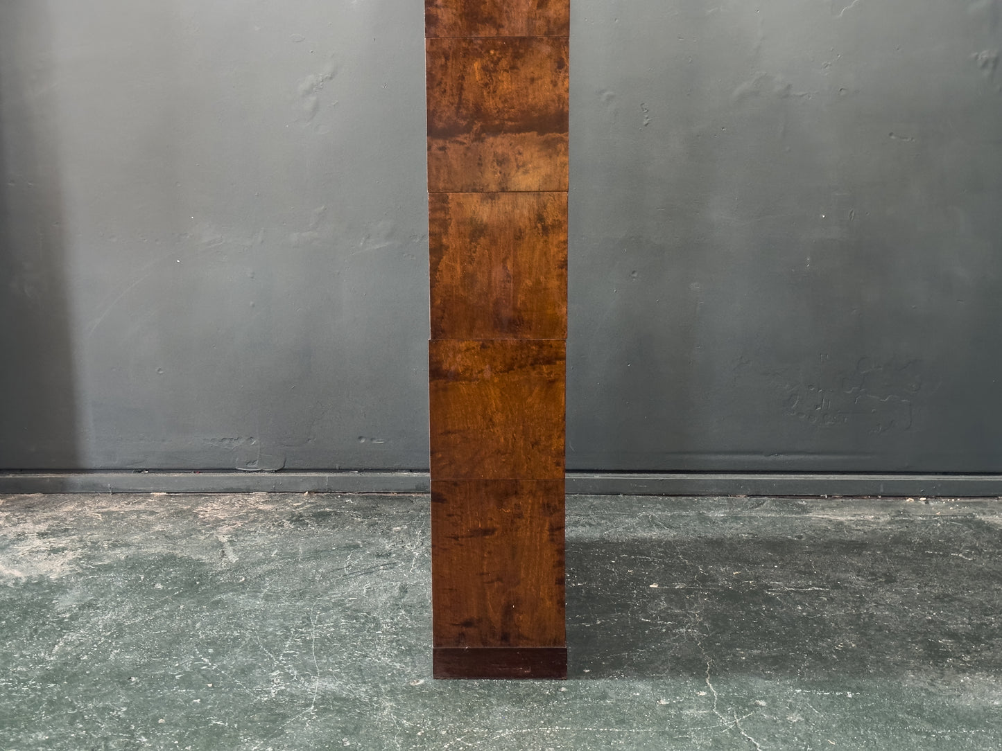 Walnut Modular Shelving