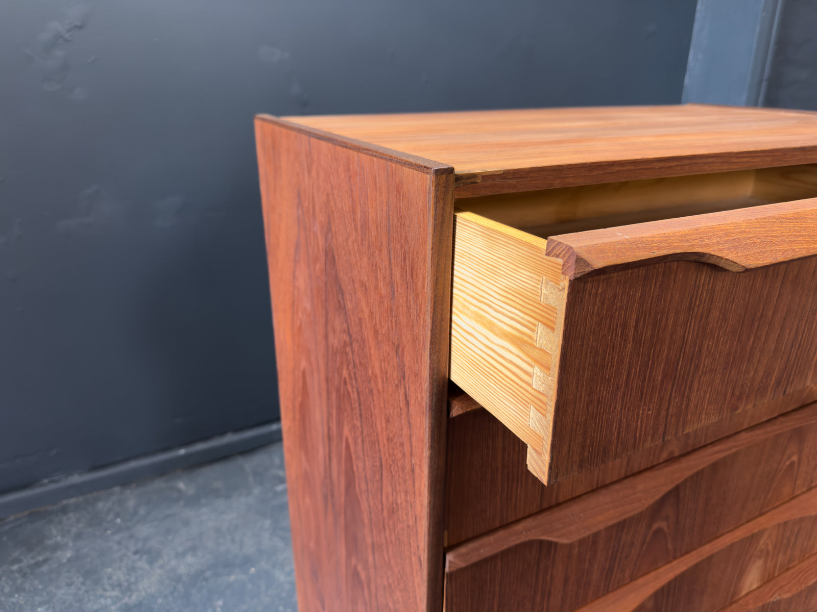 Teak Chest of Drawers