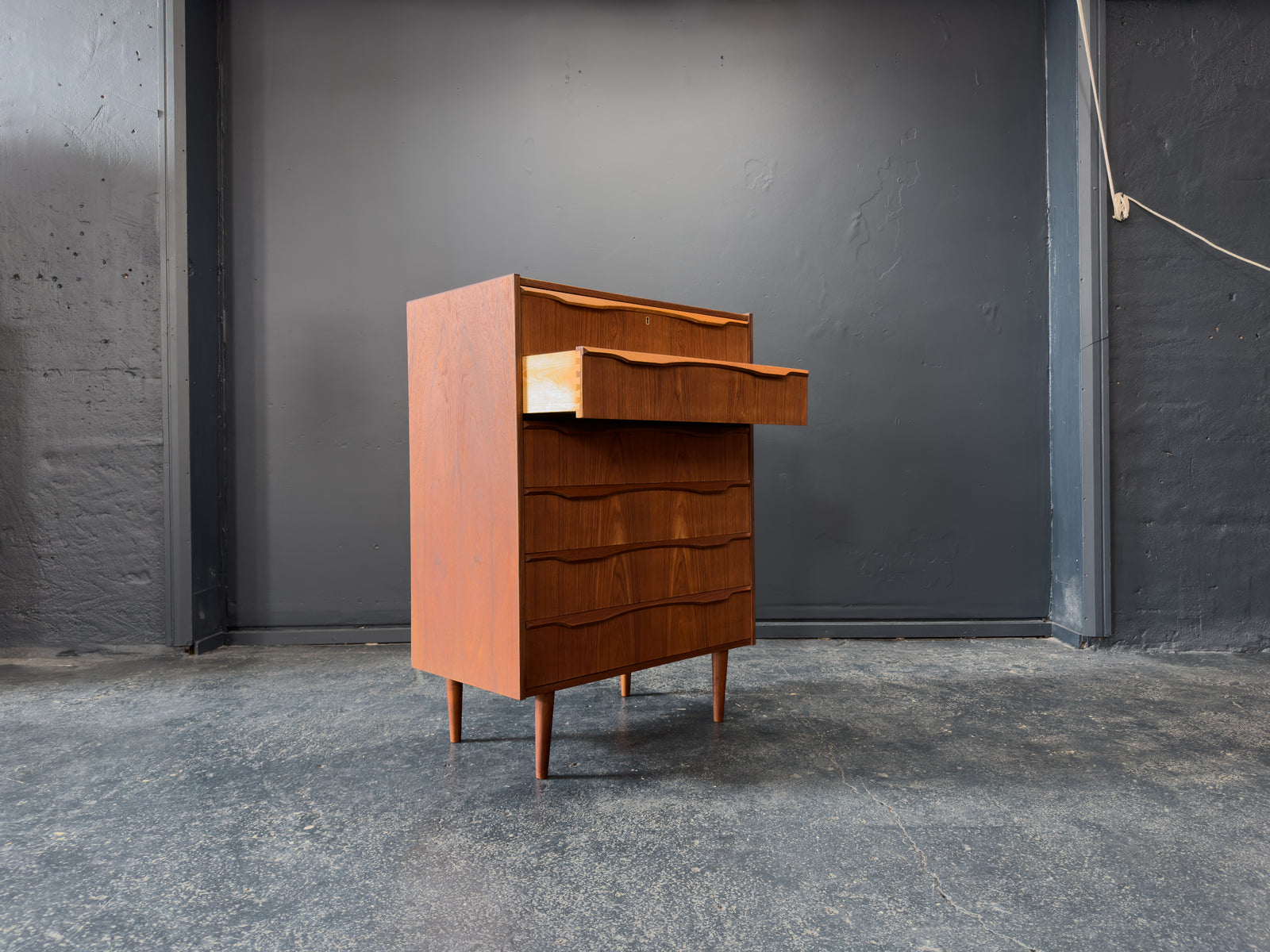 Teak Chest of Drawers