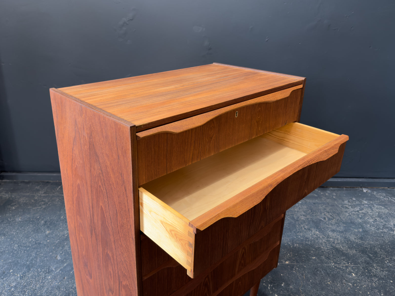 Teak Chest of Drawers