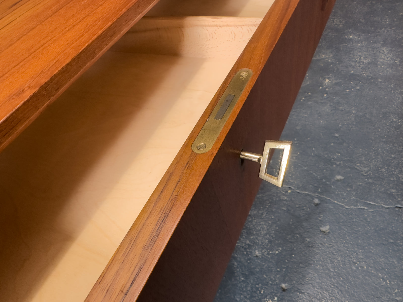 Teak Chest of Drawers