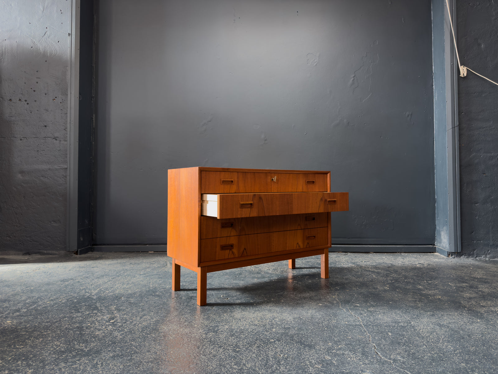 Teak Chest of Drawers