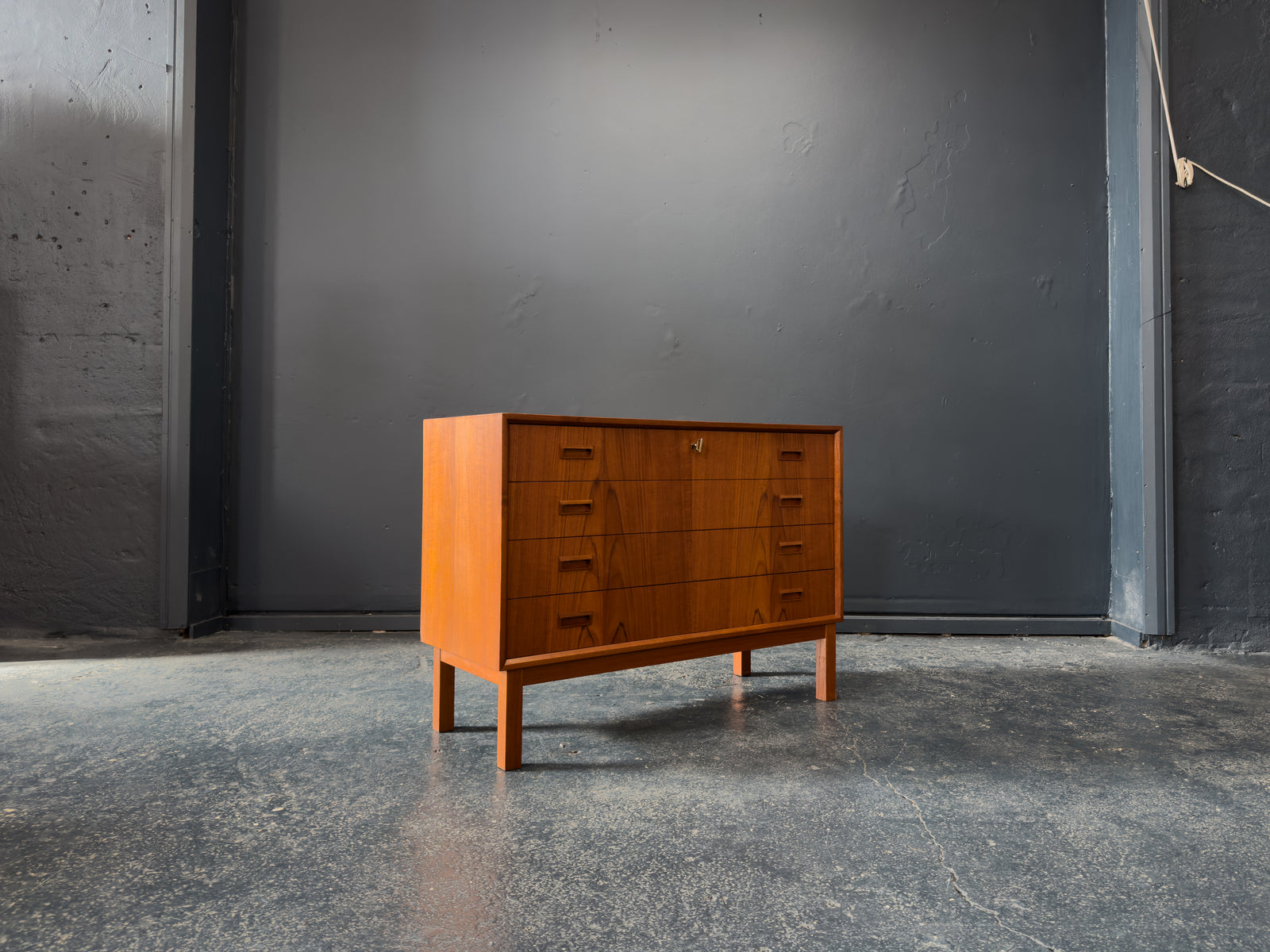 Teak Chest of Drawers