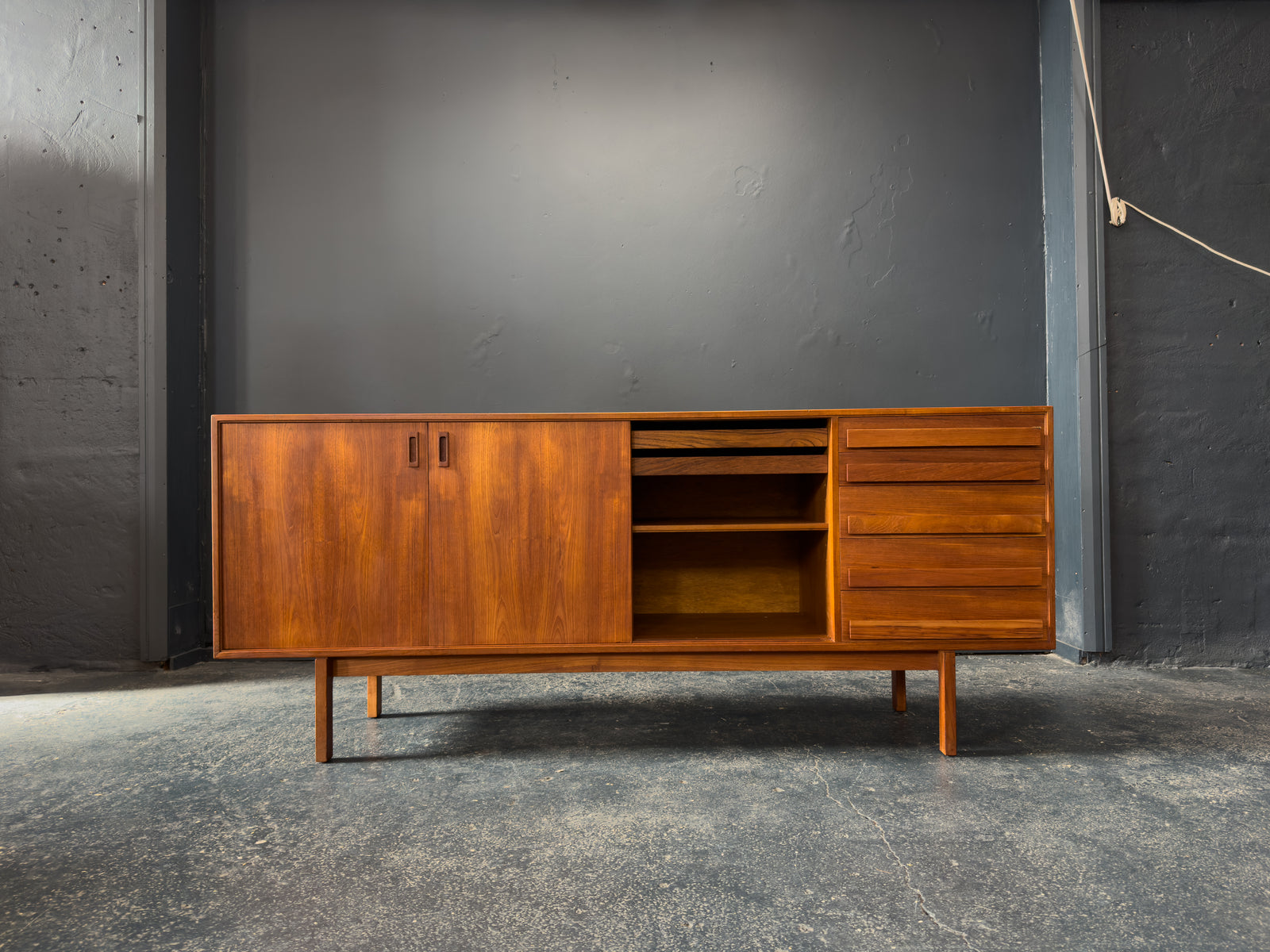 Large Teak Sideboard