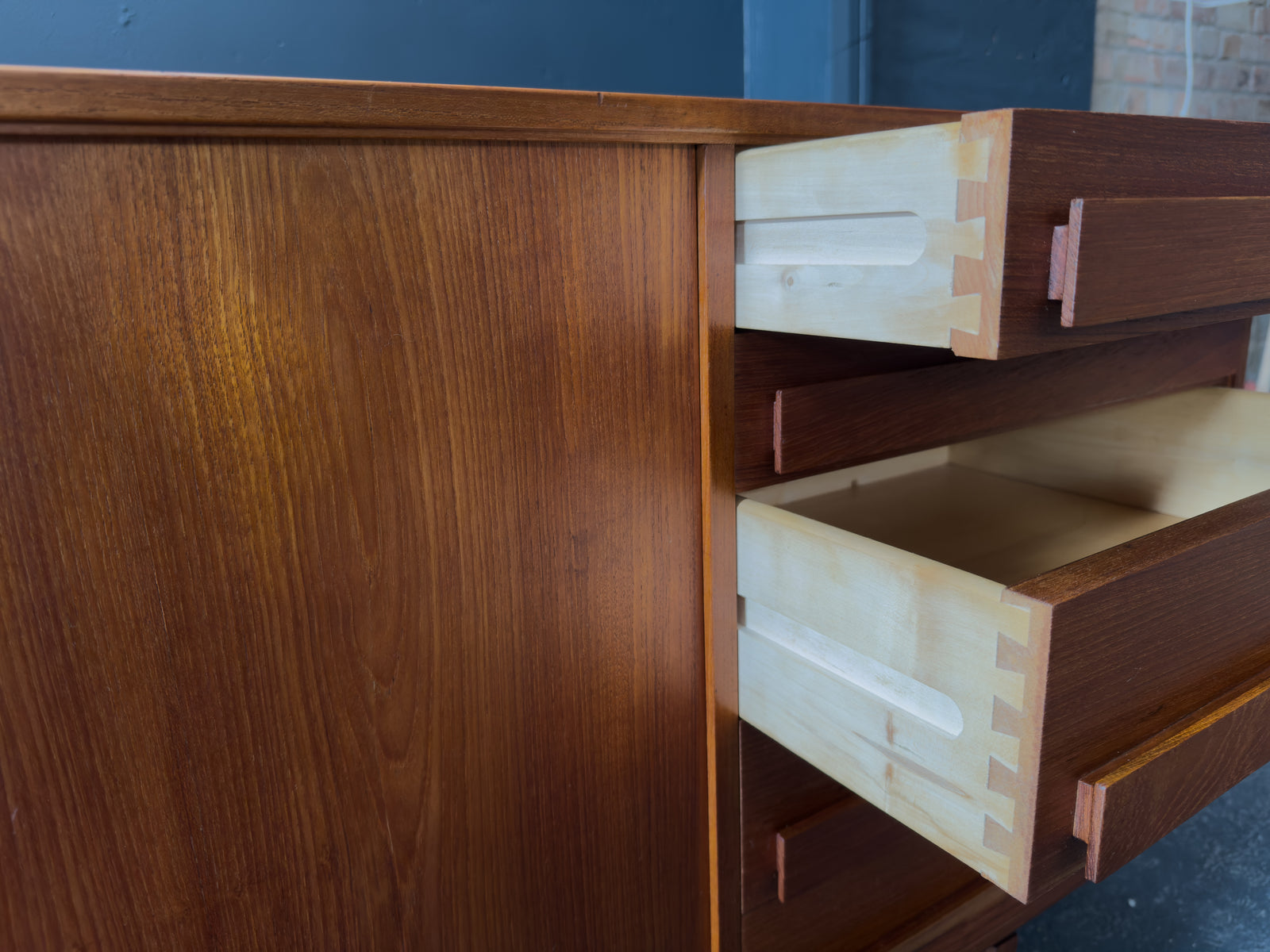 Large Teak Sideboard