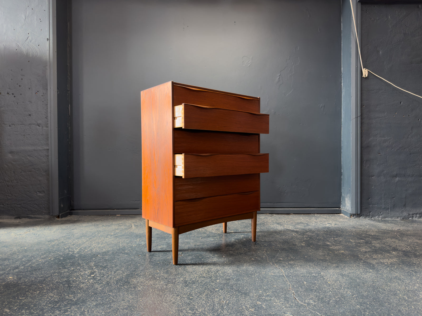 Teak Chest of Drawers