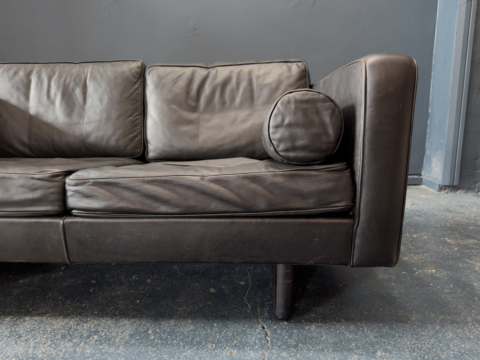 Søren Holst for Fredericia Leather Sofa