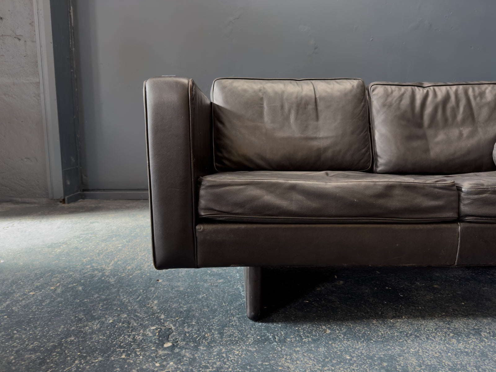 Søren Holst for Fredericia Leather Sofa
