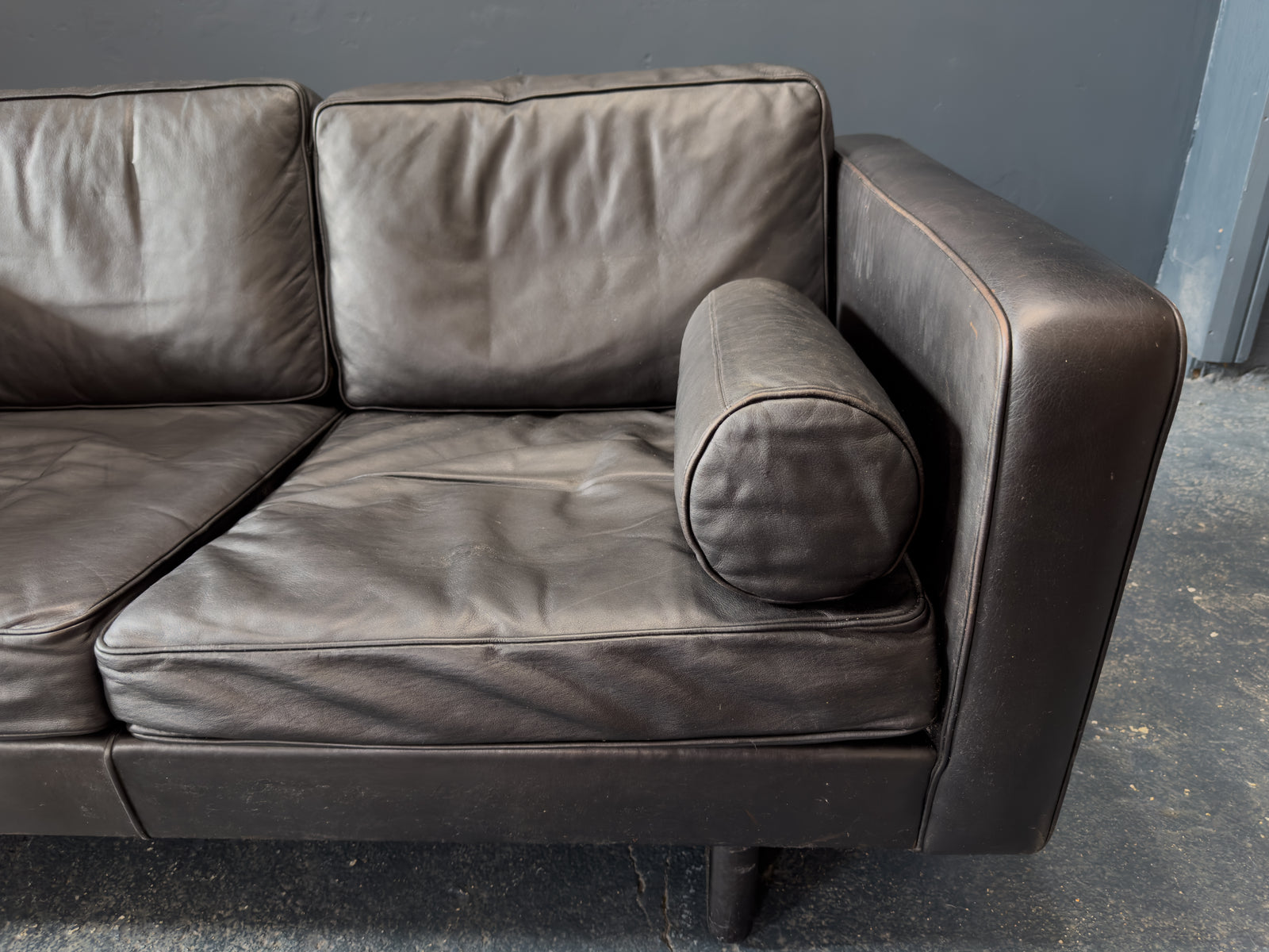 Søren Holst for Fredericia Leather Sofa