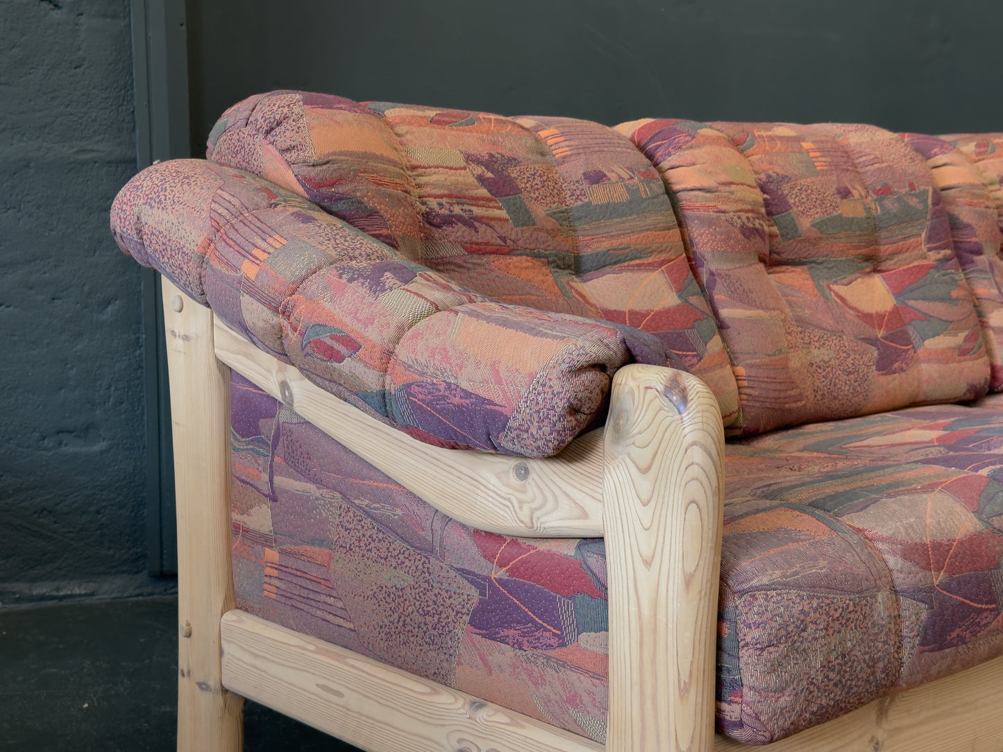 L shaped Sofa with Pine Frame
