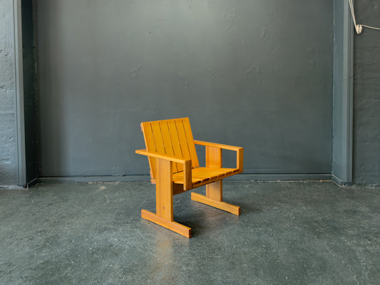 Pine Foldable Chair