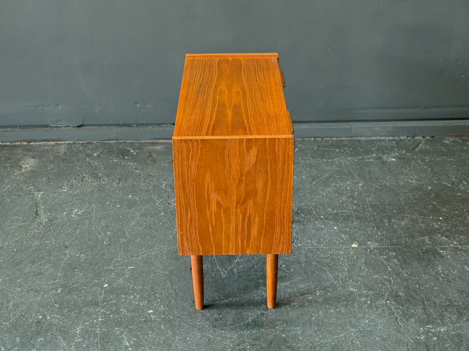 Small Teak Chest of Drawers with 3 Drawers