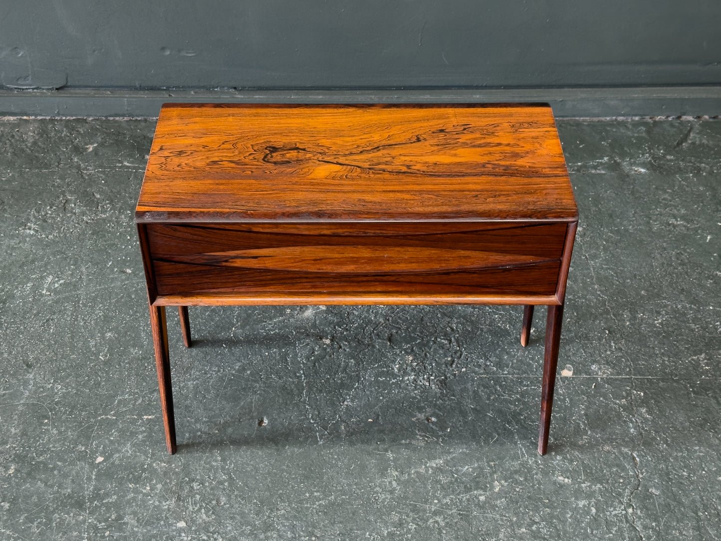 Swedish Side Table by Rimbert Sandholt for Glas & Trä Hovmantorp