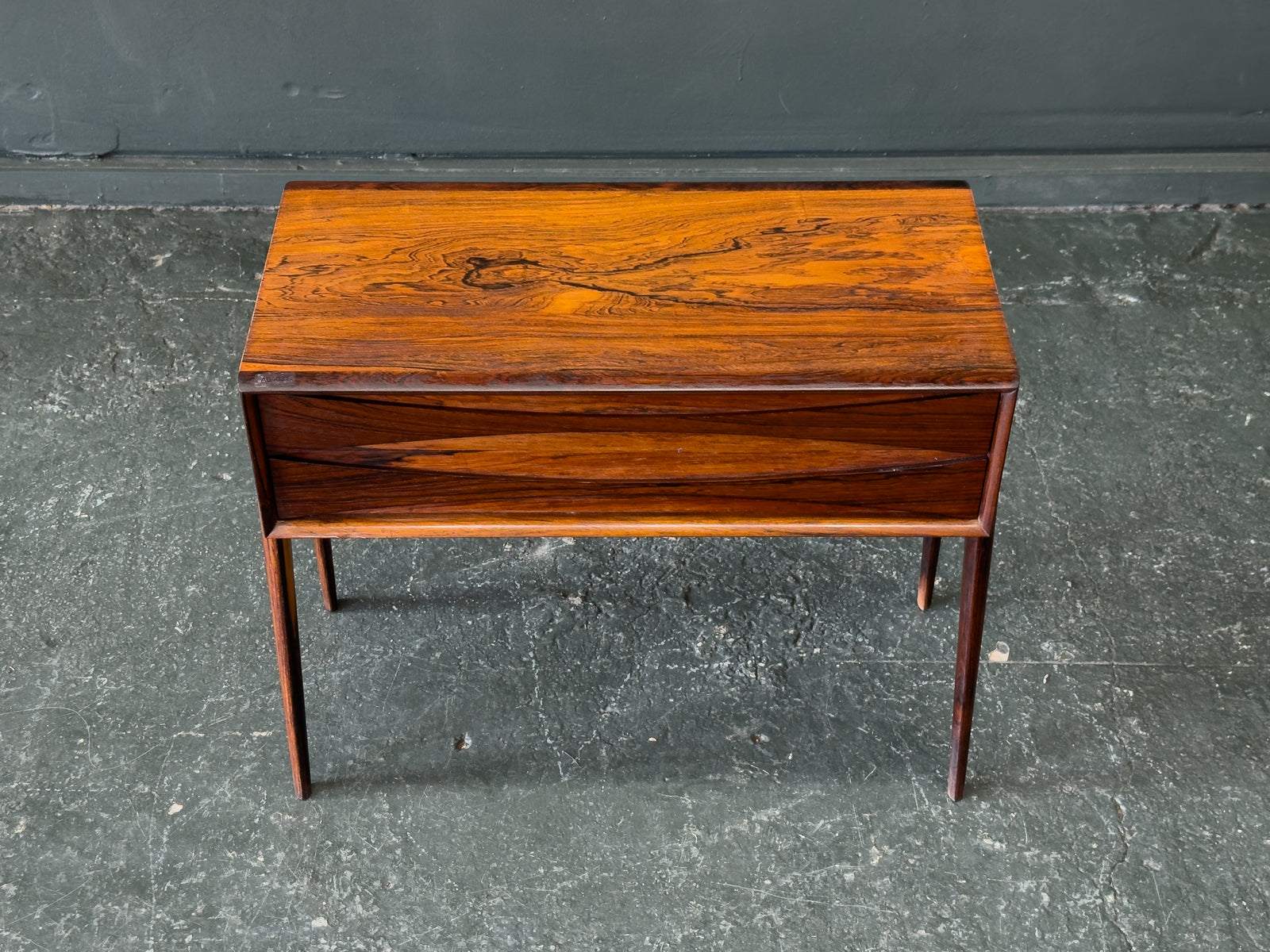 Swedish Side Table by Rimbert Sandholt for Glas & Trä Hovmantorp
