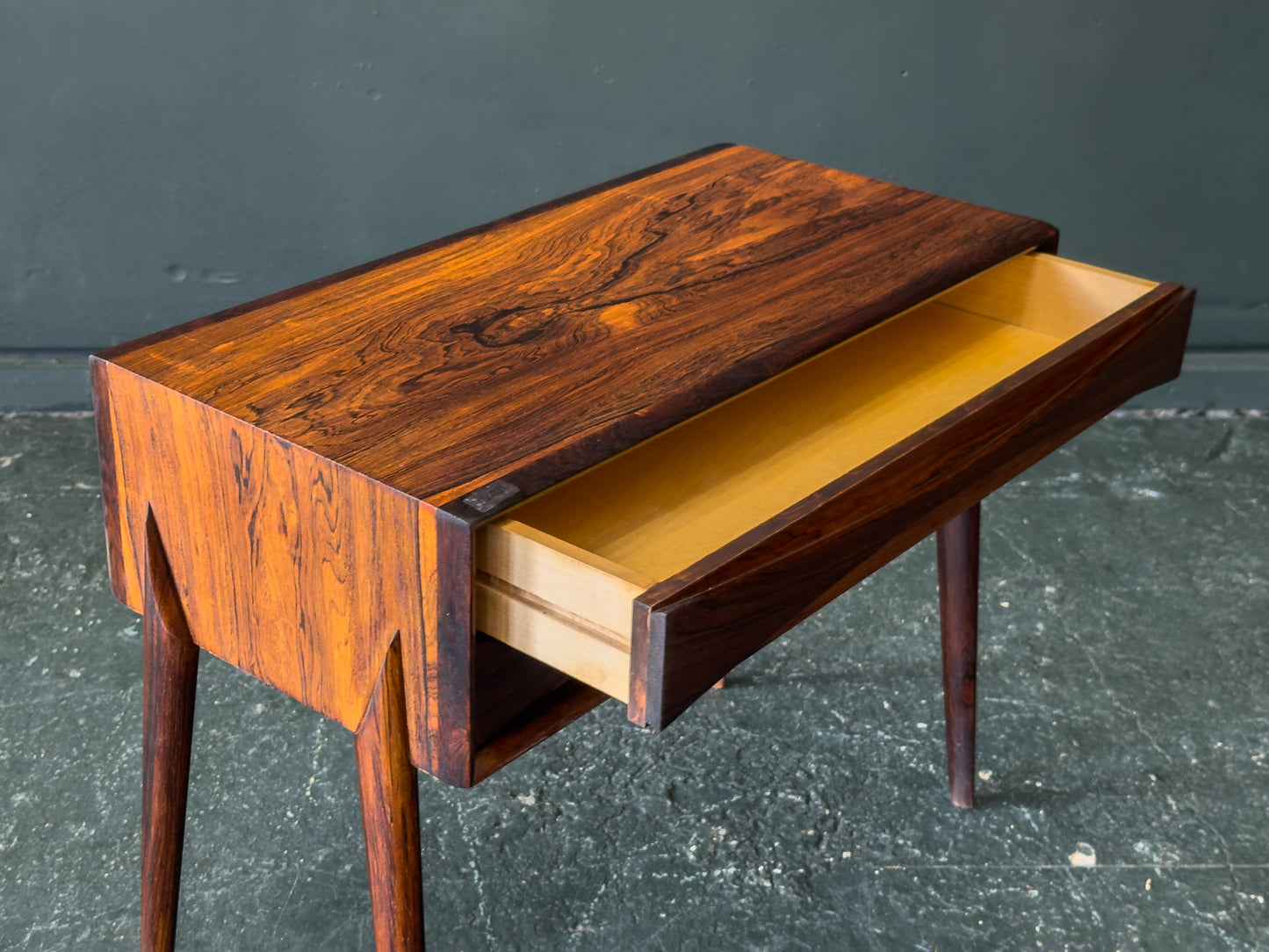 Swedish Side Table by Rimbert Sandholt for Glas & Trä Hovmantorp
