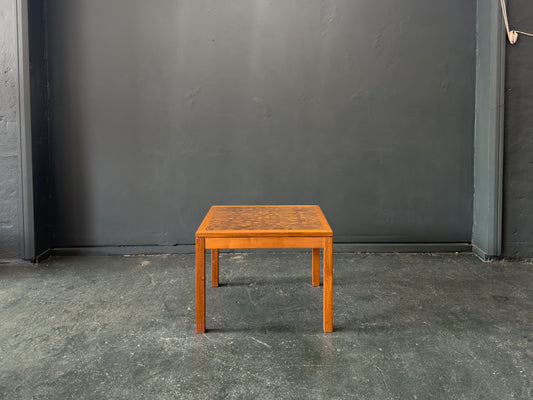 Teak Mosaic Coffee Table by Rolf Middelboe & Gorm Lindum for Tranekær Furniture